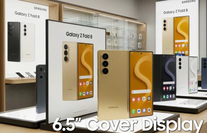 Display Samsung Galaxy Z Fold 8 5G